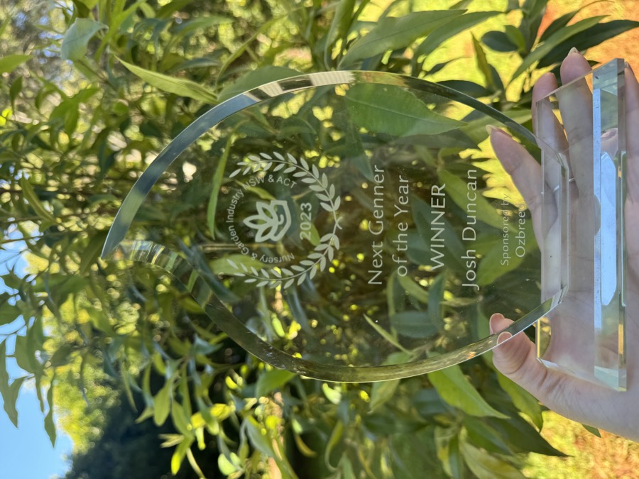 GINA Next Genner of the Year award won by Josh Duncan